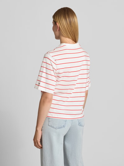 Tommy Hilfiger Regular Fit T-Shirt aus reiner Baumwolle Rot 5