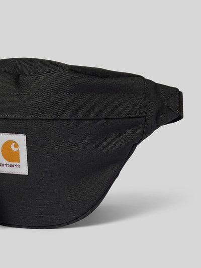 Carhartt Work In Progress Crossbodytas met labeldetail, model 'JAKE' Zwart - 3