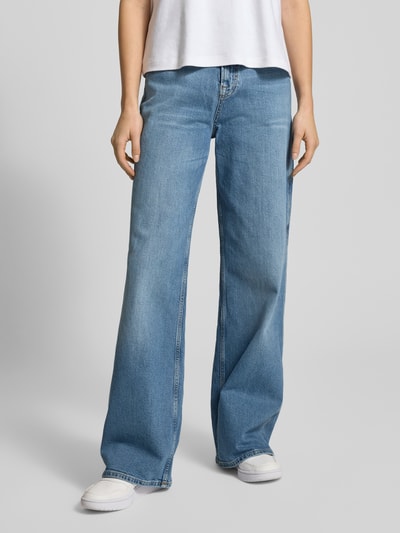 Tommy Jeans Wide Leg Jeans aus Baumwoll-Mix Modell 'CLAIRE' Jeansblau 4