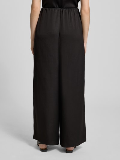 Drykorn Stoffhose mit elastischem Bund Dunkelbraun Melange 5