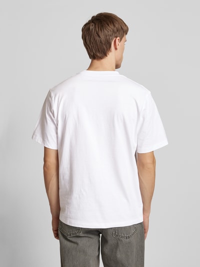 Jack & Jones T-Shirt mit Motiv-Print Modell 'PAROS' Weiss 5