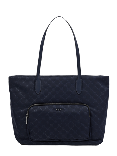 JOOP! Shopper mit Logo-Muster Modell 'Tessuto Lara' Marineblau 1