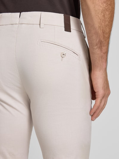 Mmx Slim Fit Chino aus reiner Baumwolle Beige 3