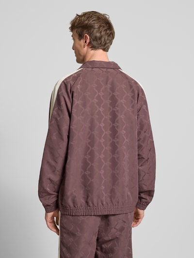 PUMA Performance Trainingsjacke mit Reißverschluss und Logo Schoko 5