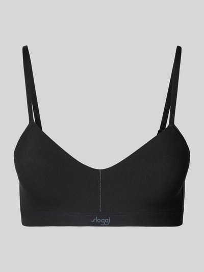 Sloggi BH mit Label-Print Black 1