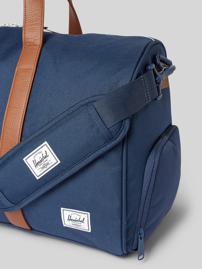 Herschel Torba typu duffle bag z naszywką z logo model ‘Novel™’ Granatowy 3