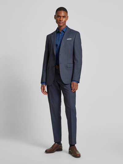 Jake*s Slim Fit Business-Hemd mit Kentkragen Royal 1