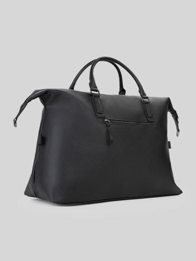 Valentino Bags Weekender in Leder-Optik Modell 'ELITE' Black 2