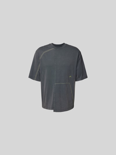 A-COLD-WALL T-Shirt in asymmetrischem Design Jeansblau 2