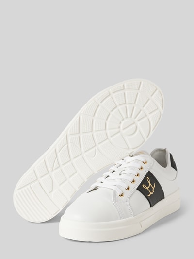 Leandro Lopes Sneaker aus Leder Modell 'Felix' Weiss 4