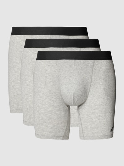 ADIDAS SPORTSWEAR Trunks mit Logo-Streifen im 3er-Pack Mittelgrau 2