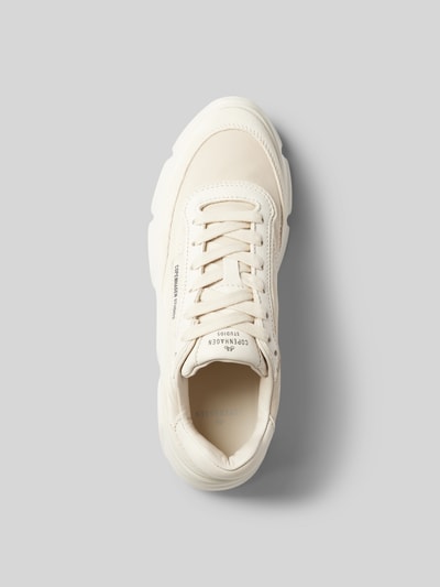 Copenhagen Sneaker mit Label-Print Ecru 4