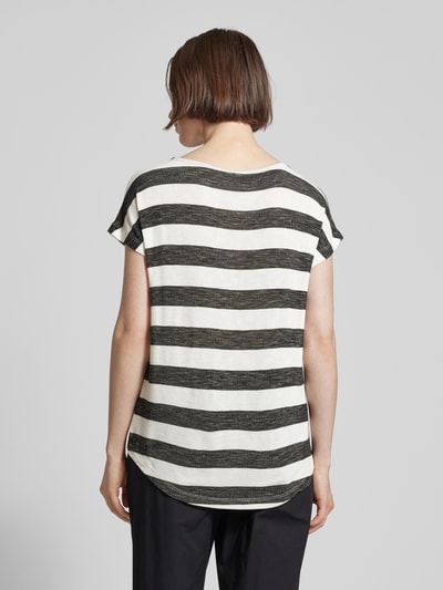 Vero Moda T-Shirt mit Blockstreifen Black 5