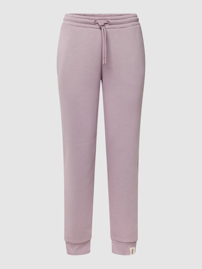 Review Sweatpants mit Tunnelzug Mauve 2