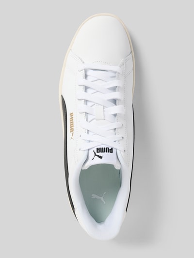 PUMA Sneaker aus Leder mit Schnürung Modell 'Smash 3.0' Weiss 3
