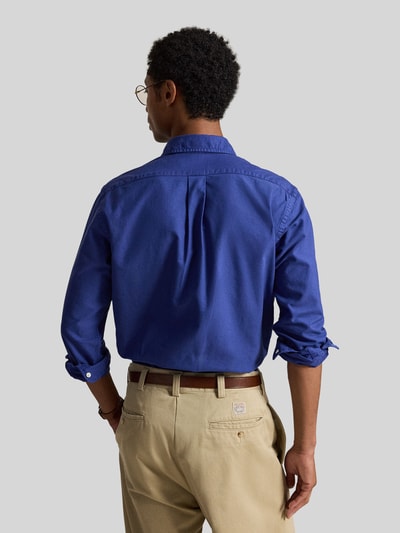 Polo Ralph Lauren Custom Fit Freizeithemd aus reiner Baumwolle Dunkelblau 5