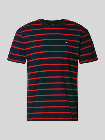 Tommy Jeans Regular Fit T-Shirt aus reiner Baumwolle Marine 2