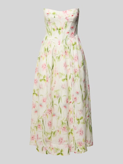 Bardot Cocktailkleid im Stufen-Look Modell 'LOLA' Weiss 2