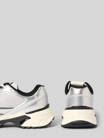 Calvin Klein Jeans Sneaker mit Label-Detail Silber 2