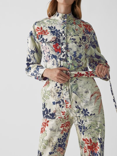 Chufy Jumpsuit mit floralem Muster Weiß 3