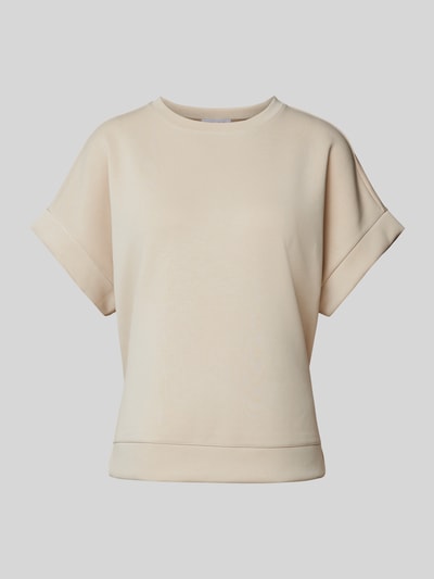 Rich & Royal Sweatshirt in kurzärmeligem Design Sand 2