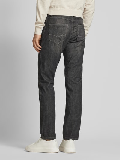 Christian Berg Men Jeans mit 5-Pocket-Design Dunkelgrau 5