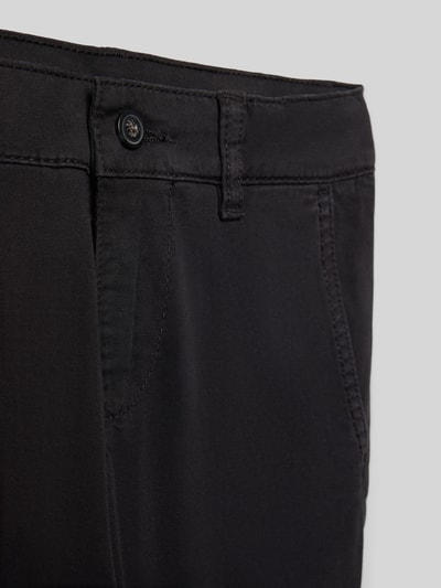 s.Oliver RED LABEL Regular fit chino van katoenmix, model 'PETE' Zwart - 2