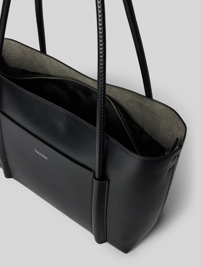 CK Calvin Klein Shopper mit Label-Schriftzug Modell 'LINN' Black 5