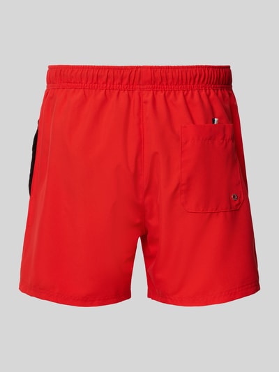 BOSS Zwembroek met elastische band, model 'Dogfish' Rood - 3