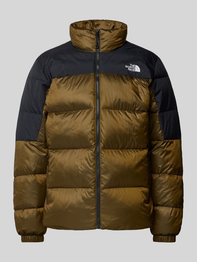 The North Face Gewatteerd jack met opstaande kraag, model 'DIABLO' Olijfgroen - 2