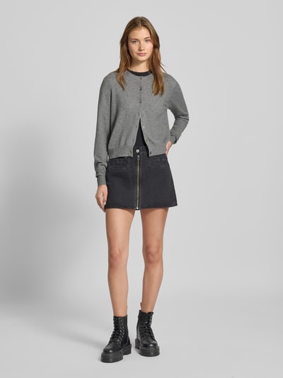 Levi's® Cardigan in Strick-Optik Modell 'TARA' Mittelgrau 1
