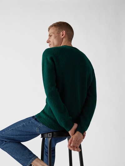 BOGLIOLI Pullover aus Lanawoll-Mix Grün 6