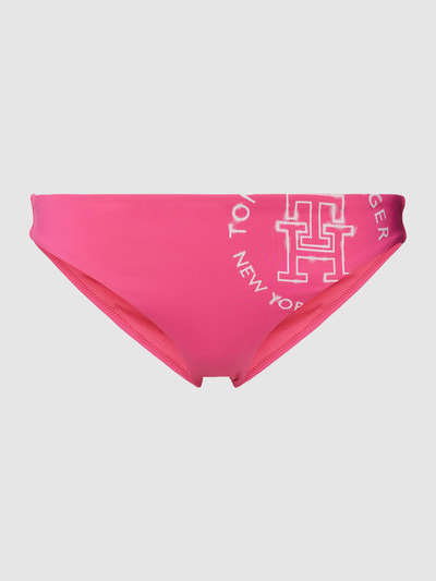 TOMMY HILFIGER Bikini-Slip mit Label-Print Pink 1