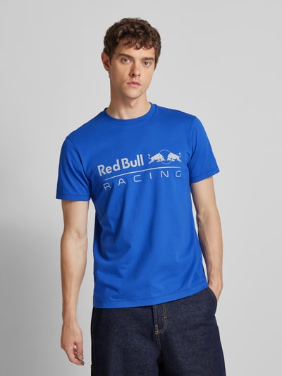 RED BULL RACING X PEPE JEANS RED BULL RACING x Pepe Jeans — T-shirt z nadrukiem z logo Królewski niebieski 4