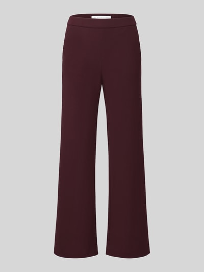 Raffaello Rossi Wijdte broek met elastische band model 'PALINA' Bordeaux - 2