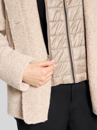 Gil Bret Regular Fit Teddyjacke aus Woll-Mix Sand 7