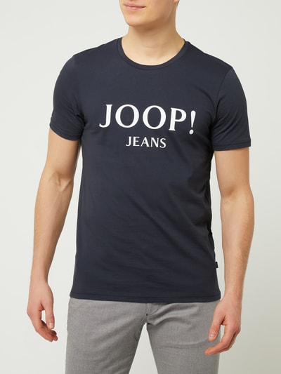 JOOP! Jeans T-Shirt aus Baumwolle Modell 'Alex' Marine 4