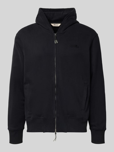 Ellesse Bluza rozpinana z kapturem model ‘TAURASI’ Czarny 2
