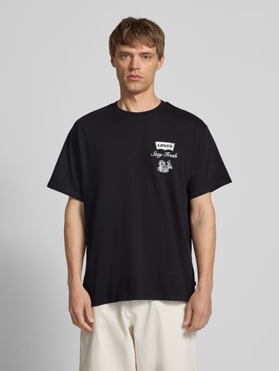 Levi's® T-Shirt mit Label-Print Black 4