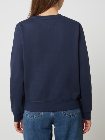 Tommy Jeans Sweatshirt met logo Donkerblauw - 5