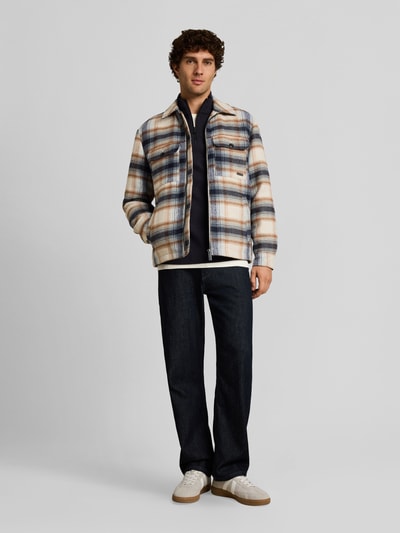 Tom Tailor Hemdjacke mit Label-Detail Mint 1
