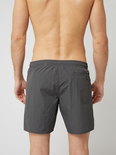 Napapijri Badeshorts mit Logo-Print  Anthrazit 4