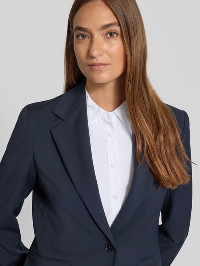 COMMA Slim fit overhemdblouse met doorknoopsluiting Wit - 3