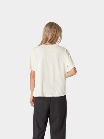 Anine Bing T-Shirt mit Label-Print Offwhite 5