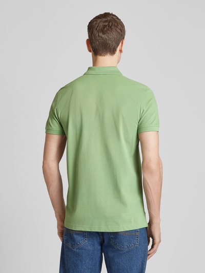 MCNEAL Poloshirt met labelstitching  Appeltjesgroen - 5