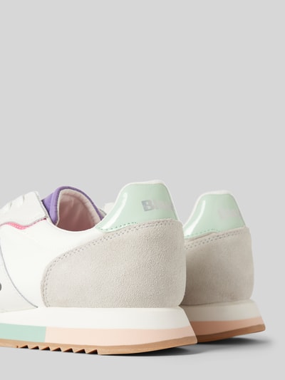 Blauer USA Sneakers in colour-blocking-design, model 'MELROSE' Lichtgrijs - 2