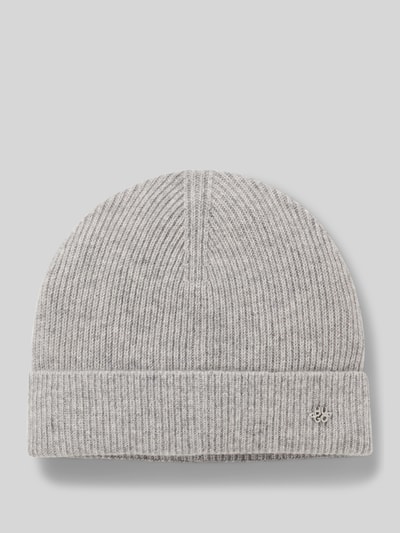 HUGO Beanie van puur kasjmier, model 'XAMIROH' Zilver gemêleerd - 2
