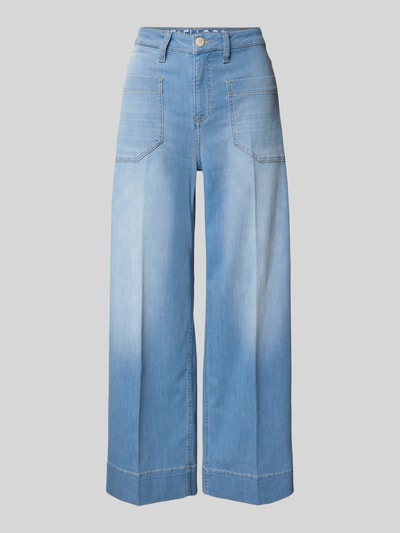 Raffaello Rossi Wide Leg Jeans in verkürzter Passform Modell 'MIRU' Hellblau 1