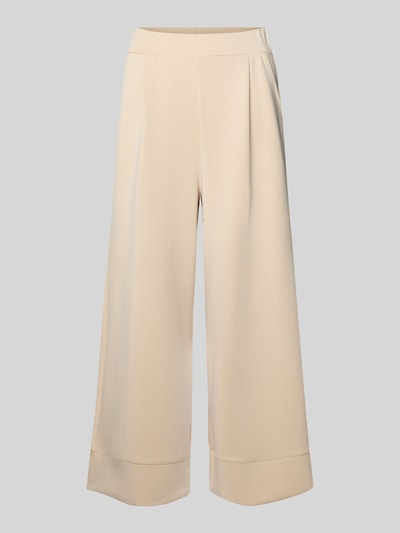 Produktfoto, Wide Leg Sweatpants mit Eingrifftaschen von Rich & Royal, beige, Modal-Mix mit Stretch-Anteil, elastischer Bund, Damen, Innenbeinlänge 63 cm bei Größe S