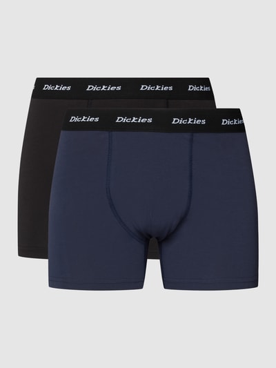 Dickies Trunks mit Logo-Bund im 2er-Pack Dunkelblau 2